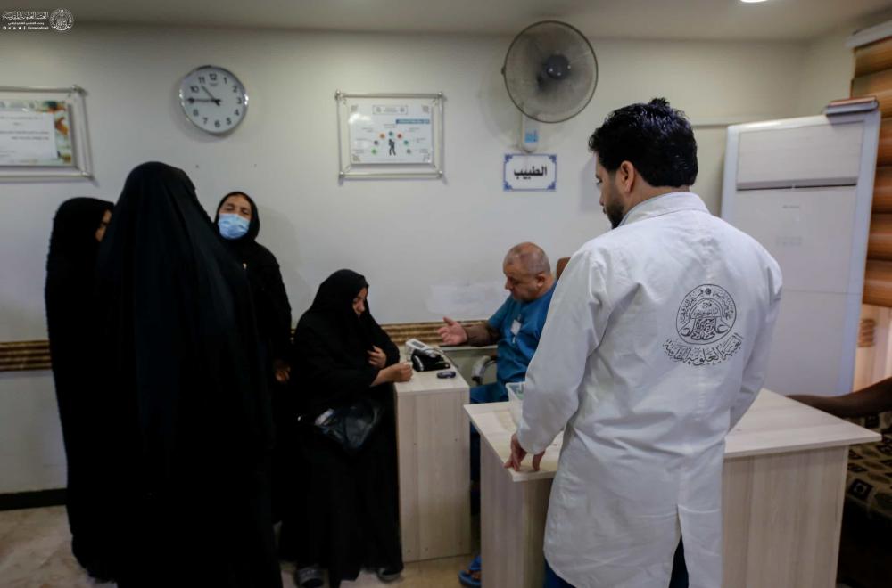 مباشرة فريق طبي باكستاني باستقبال وعلاج الحالات المرضية مجاناً من مختلف محافظات العراق 