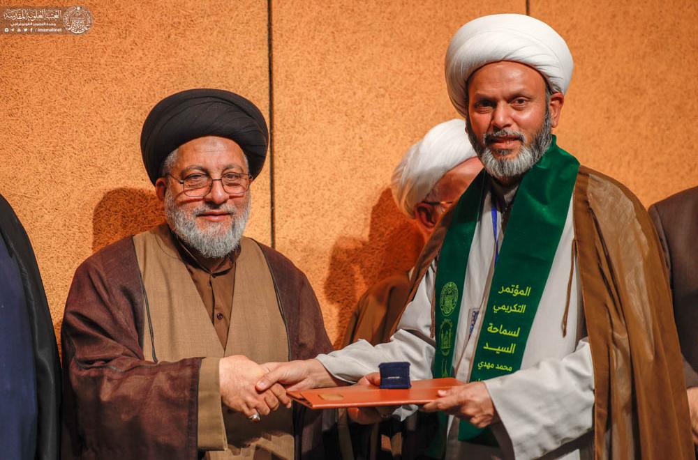 العتبة الرضوية المقدسة تشهد إقامة اللقاء التكريمي للوفود المشاركة في مؤتمر أمناء الرسل 
