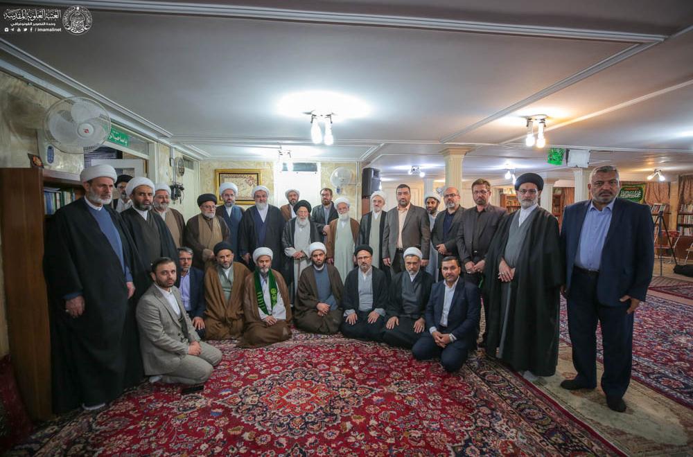 ضمن فعاليات مؤتمر أمناء الرسل.. وفد العتبة العلوية يشارك في المجالس العلمية في مشهد المقدسة 
