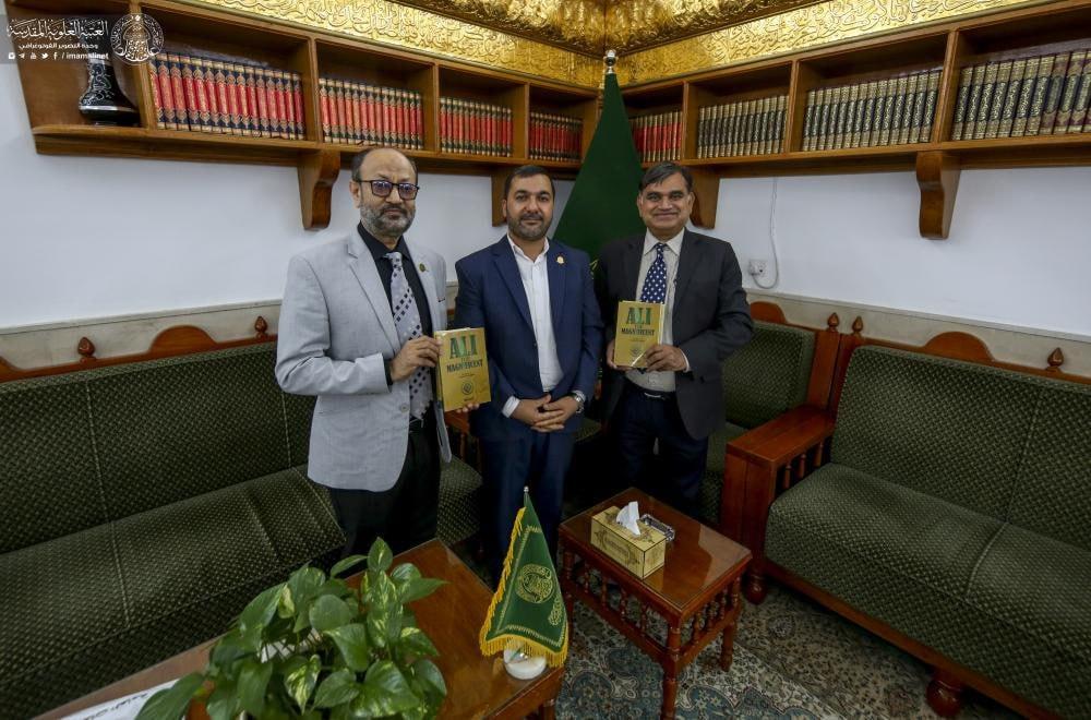 مركز أمير المؤمنين (عليه السلام) للترجمة يعلن عن إصداراته المتنوعة المهداة للشخصيات الأجنبية خلال عام 2022م