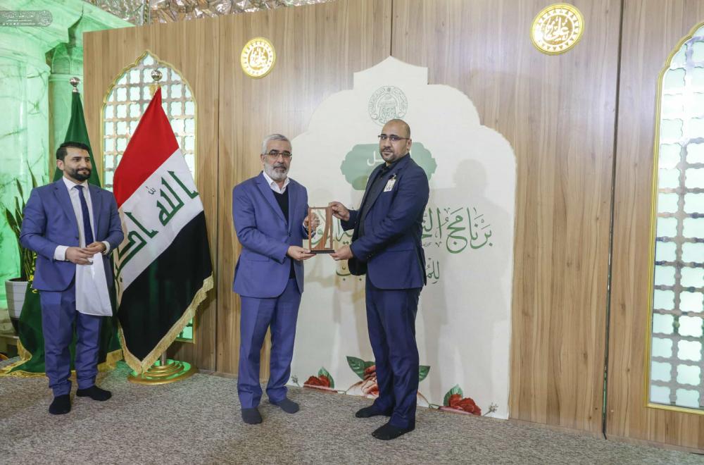 الأمانة العامة للعتبة العلوية المقدسة تكرّم المنتسبين الأوائل في (برنامج النخبة العلوية الأول) 