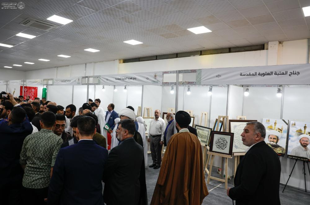 الدكتور الإبراهيمي يلقي محاضرة قيّمة في مهرجان (عين الحياة) على أرض معرض بغداد الدولي