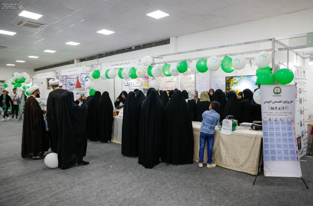 الدكتور الإبراهيمي يلقي محاضرة قيّمة في مهرجان (عين الحياة) على أرض معرض بغداد الدولي