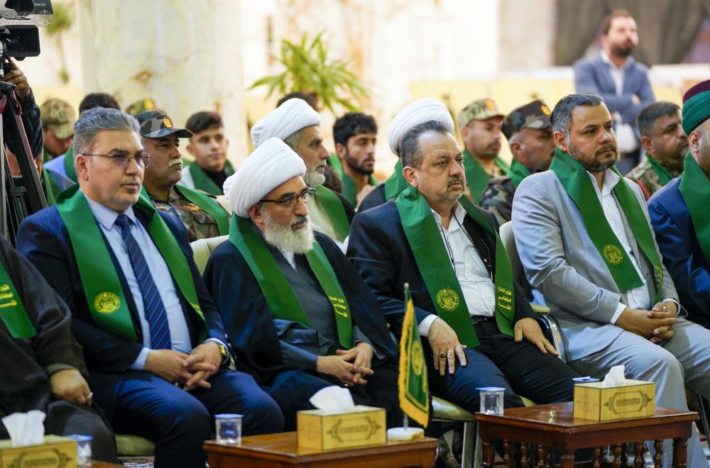 العتبة العلوية المقدسة تقيم احتفالاً بالذكرى السنوية التاسعة لفتوى الدفاع الكفائي المباركة