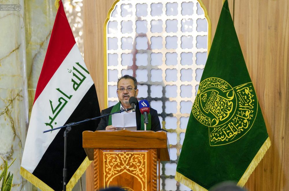 العتبة العلوية المقدسة تقيم احتفالاً بالذكرى السنوية التاسعة لفتوى الدفاع الكفائي المباركة