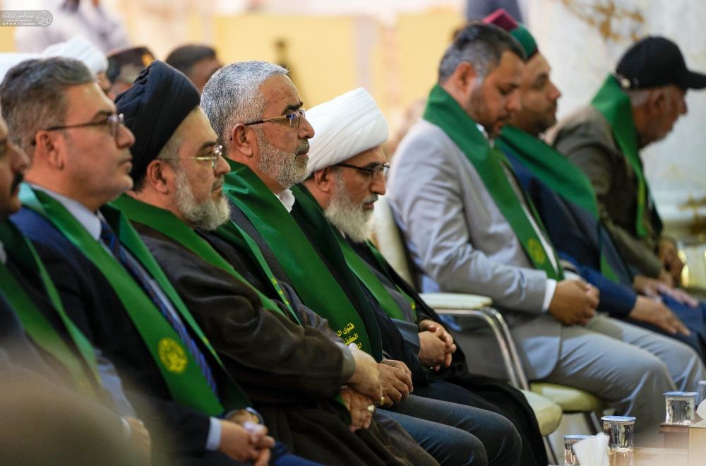 العتبة العلوية المقدسة تقيم احتفالاً بالذكرى السنوية التاسعة لفتوى الدفاع الكفائي المباركة