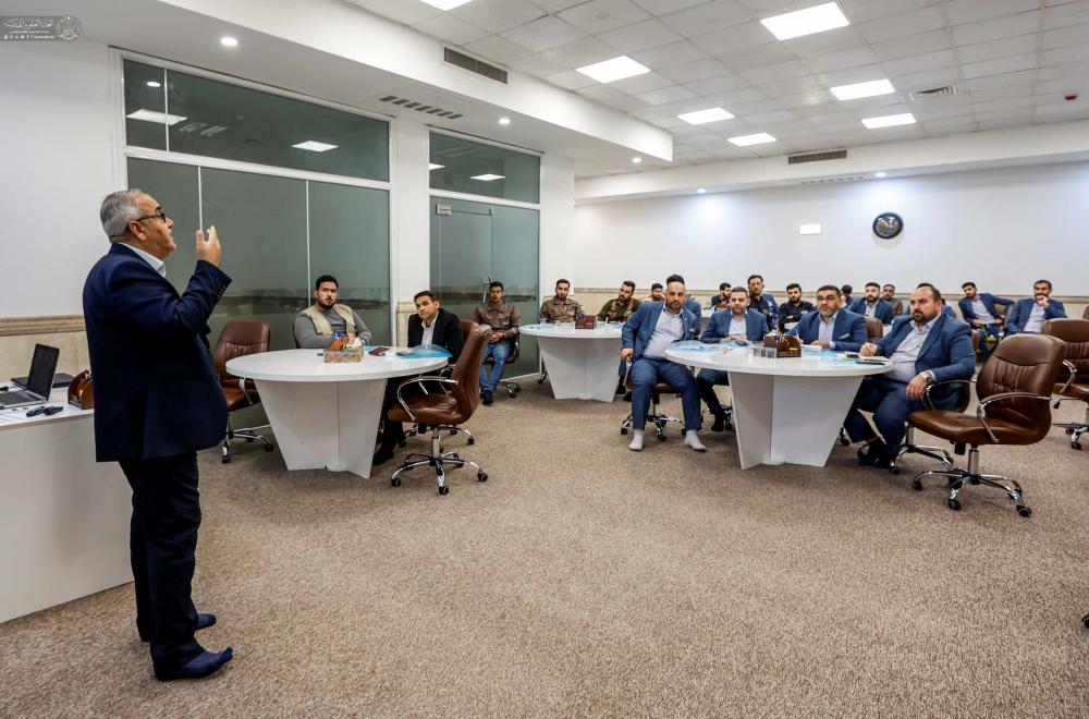 العتبة العلوية المقدسة ترعى أعمال ورشة تدريبية في مجال الطاقة النظيفة 