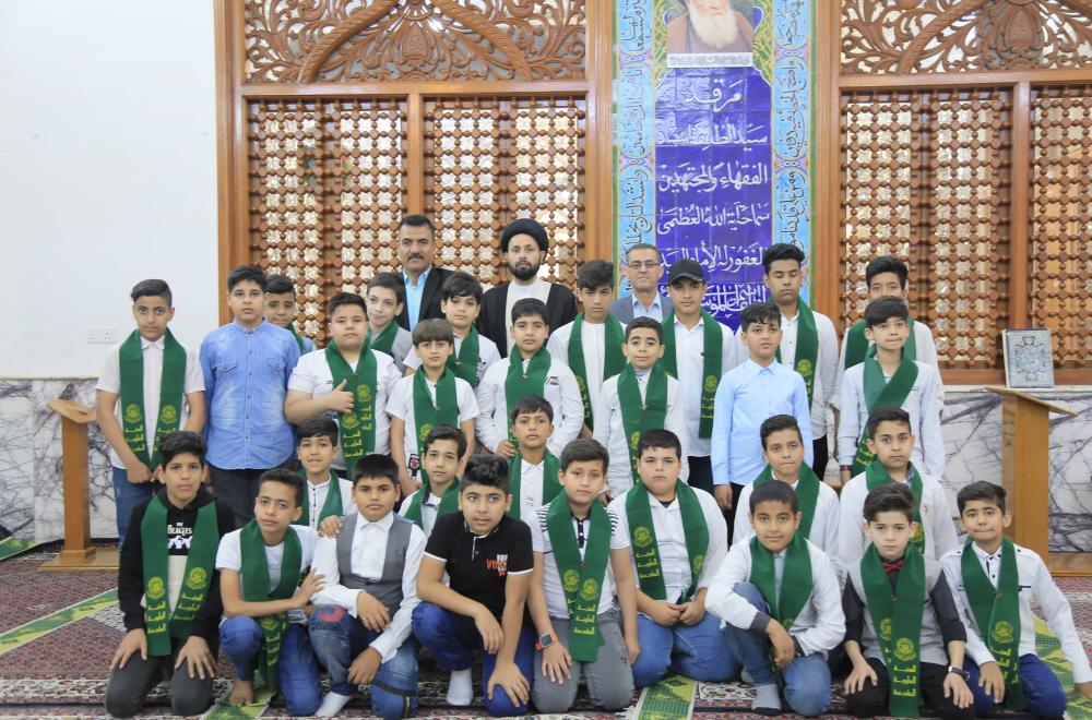 العتبة العلوية المقدسة تستضيف وفودًا طلابية من محافظة النجف الأشرف