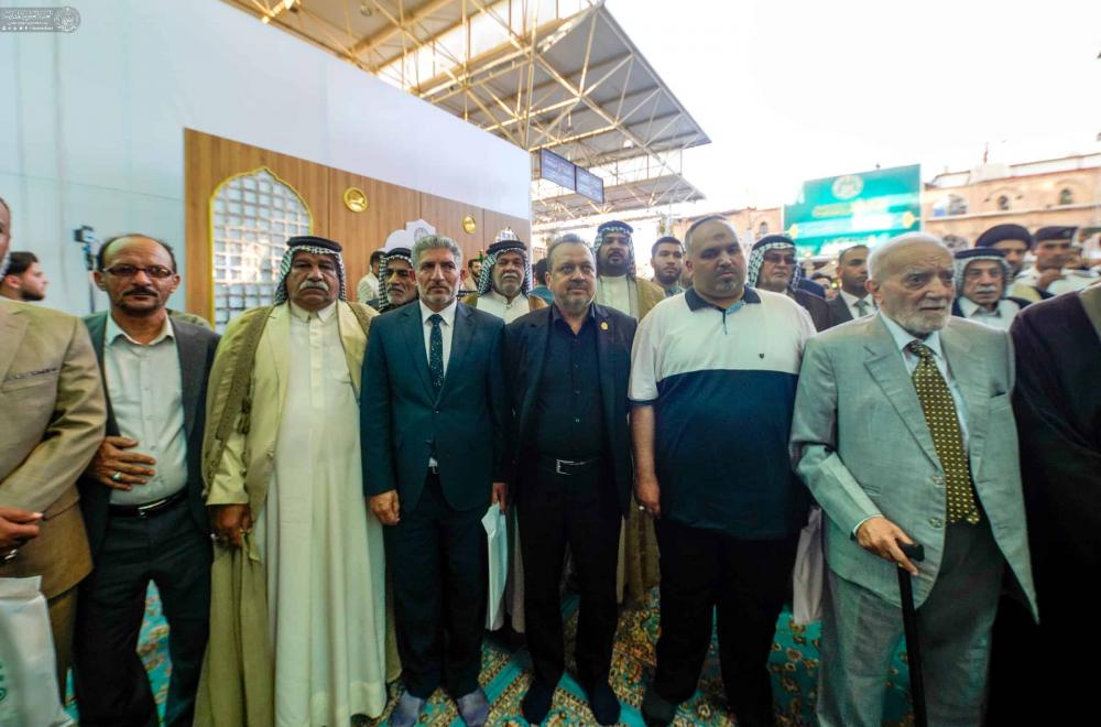 الأمانة العامة للعتبة العلوية المقدسة تزيح الستار عن مشروع باب الإمام الرضا (عليه السلام)