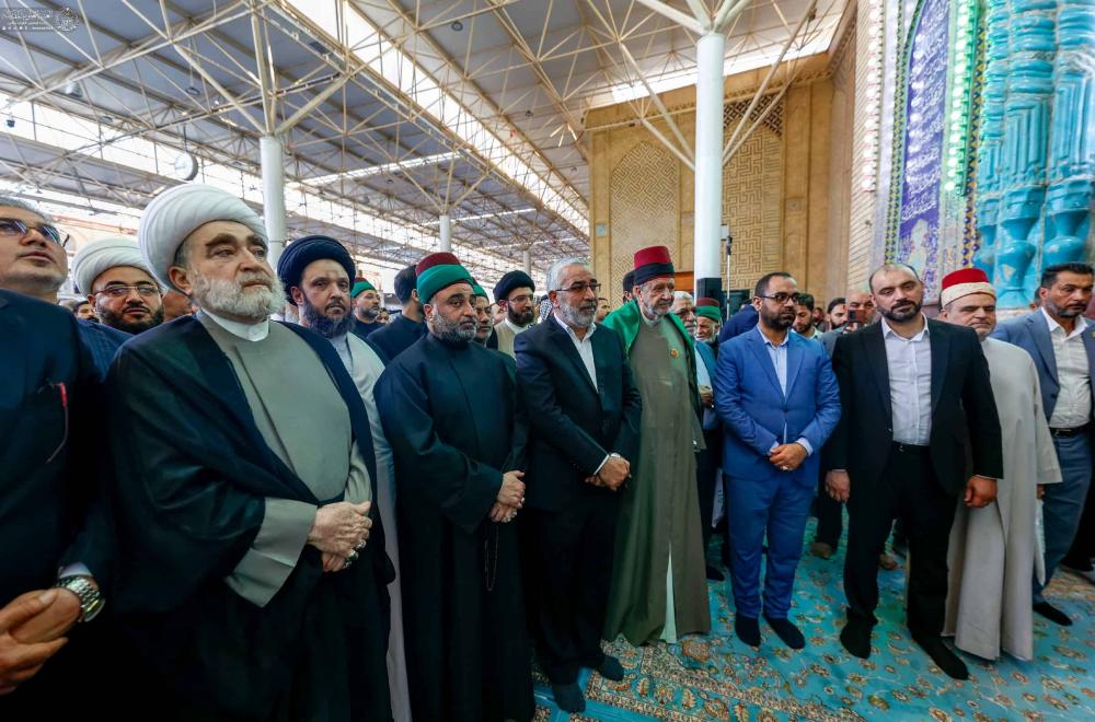 الأمانة العامة للعتبة العلوية المقدسة تزيح الستار عن مشروع باب الإمام الرضا (عليه السلام)