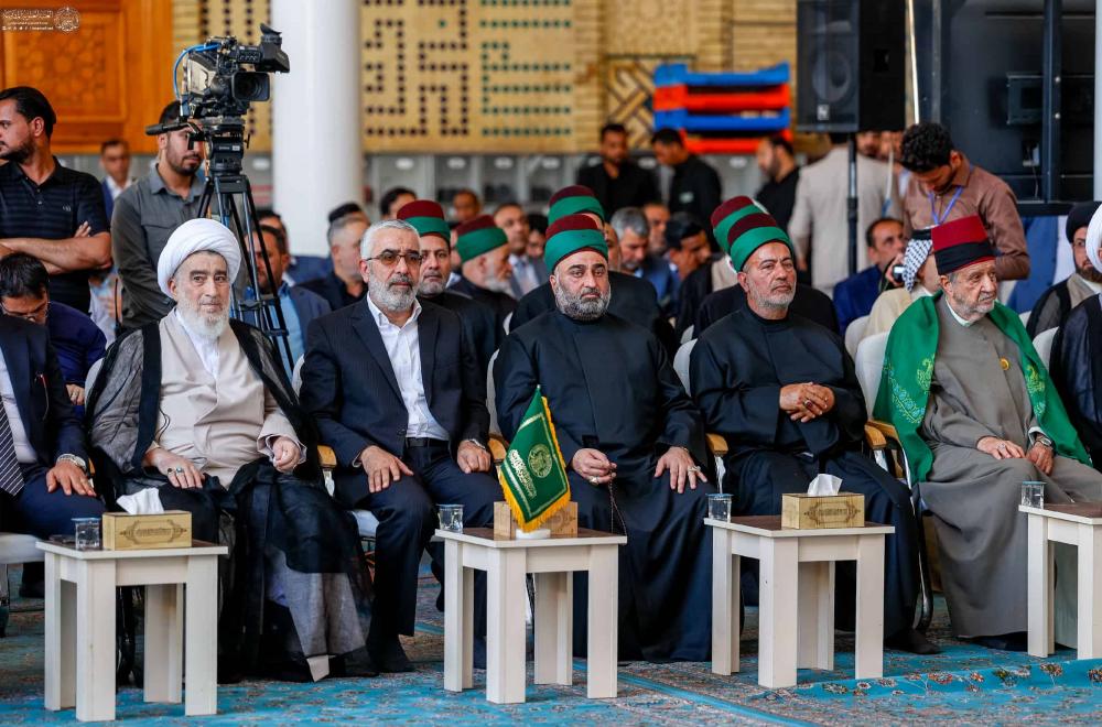 الأمانة العامة للعتبة العلوية المقدسة تزيح الستار عن مشروع باب الإمام الرضا (عليه السلام)