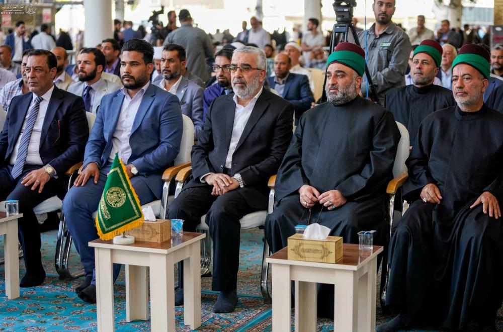 الأمانة العامة للعتبة العلوية المقدسة تزيح الستار عن مشروع باب الإمام الرضا (عليه السلام)