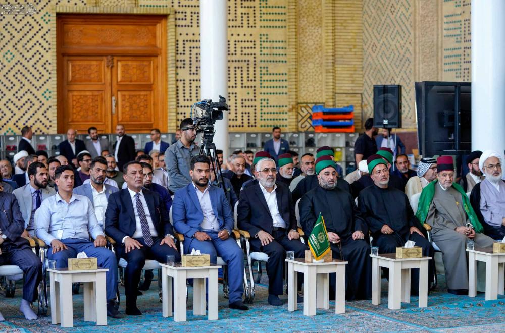 الأمانة العامة للعتبة العلوية المقدسة تزيح الستار عن مشروع باب الإمام الرضا (عليه السلام)