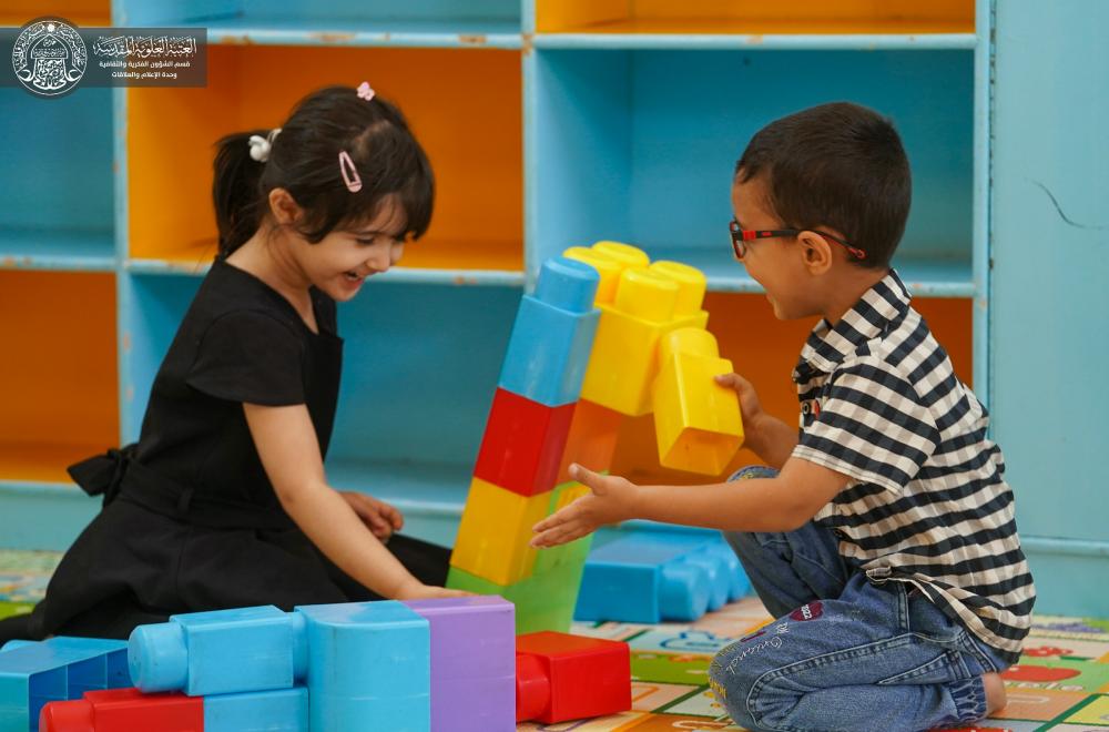 شعبة التربية والتعليم في العتبة العلوية المقدسة تنظم سفرة علمية طبية لرياض الأطفال