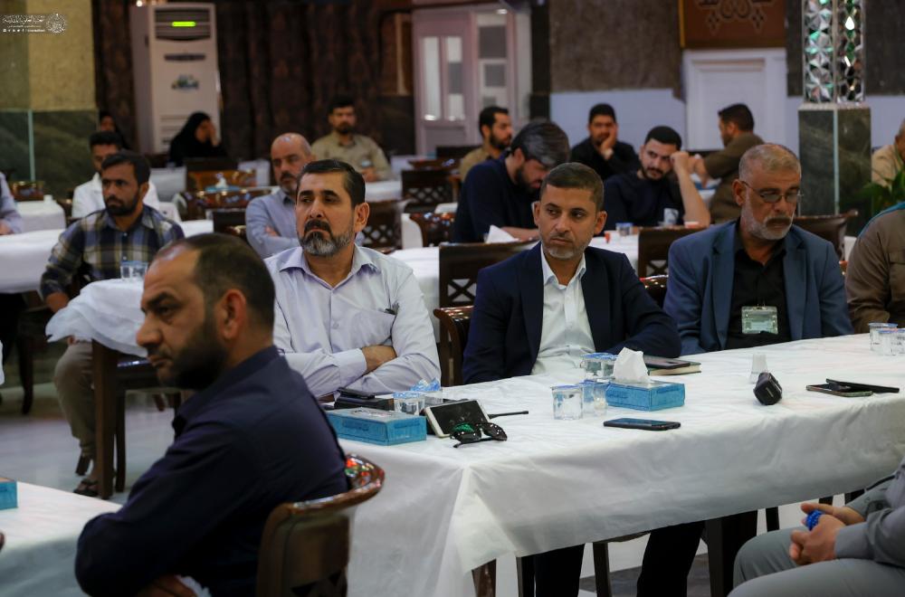 قسم مضيف الزائرين يقيم مجلس عزاء علوي بمناسبة ذكرى أربعينية الإمام أمير المؤمنين (عليه السلام)