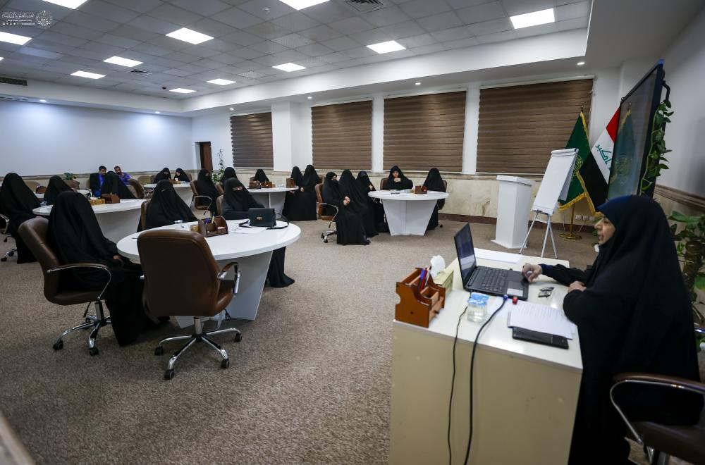 العتبة العلوية المقدسة ترعى برنامجاً تدريبياً حول تجنب الإصابة بالأمراض الانتقالية