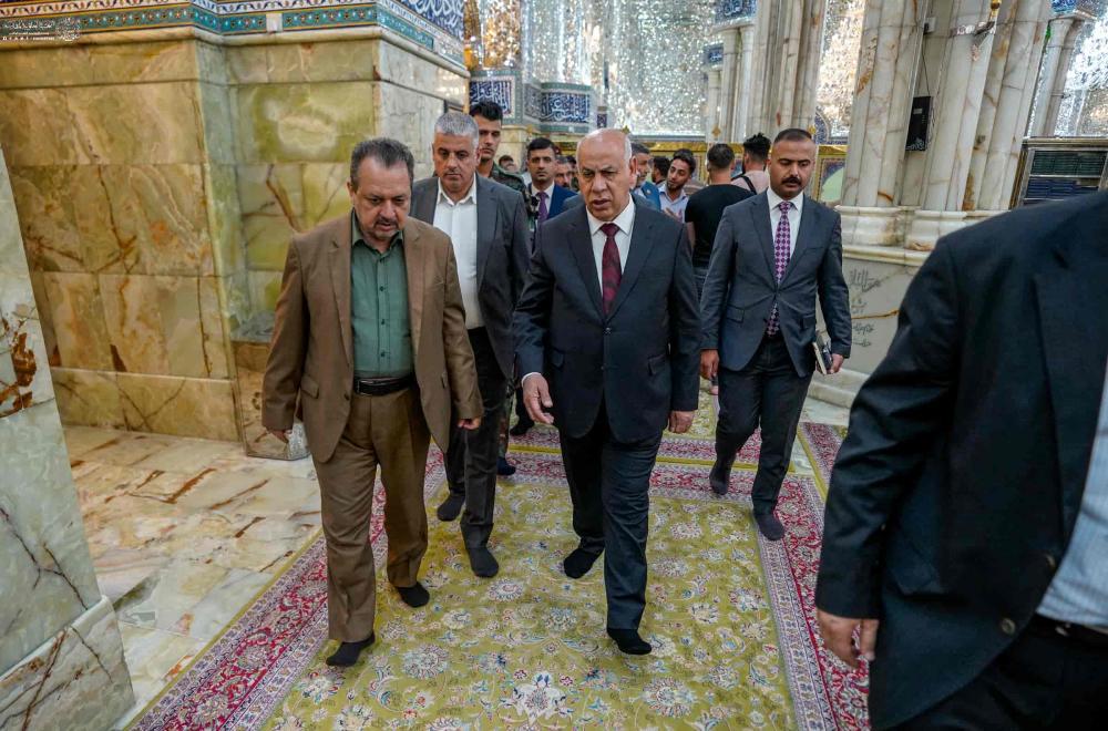 وزير الثقافة والسياحة والآثار يثمن دور العتبة العلوية المقدسة في الحفاظ على التراث النجفي مع توسعة الحرم 