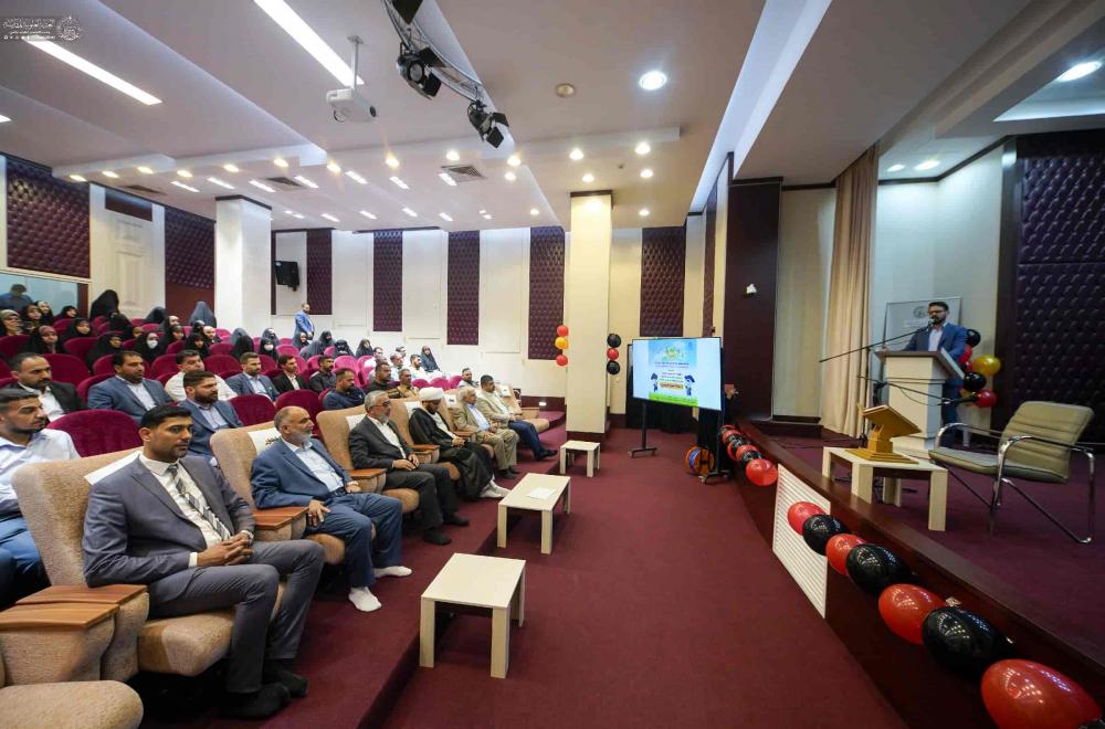 العتبة العلوية تقيم احتفالية تخرج الدفعة الثامنة من براعم الطفولة في رياض أحباب الأمير(عليه السلام)