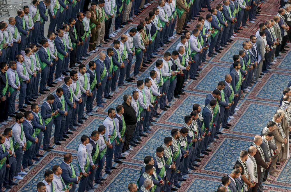 إيذاناً بانطلاق أسبوع الغدير .. العتبة العلوية تقيم مراسم رفع راية الغدير الأغر  