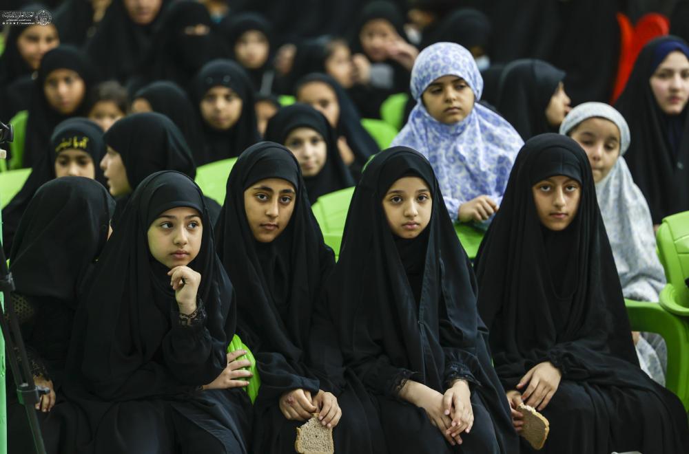 بأجواء عاشورائية..مركز المحسن لثقافة الأطفال في العتبة العلوية المقدسة يقيم برنامجه الأسبوعي 