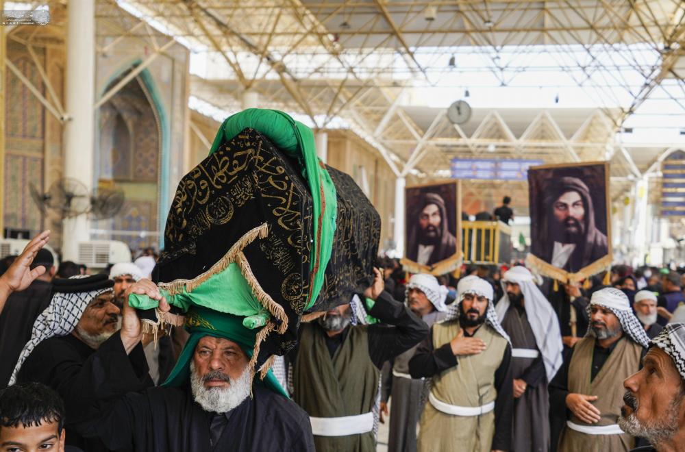 العتبة العلوية المقدسة تُنفِّذ خطَّة خدمية خاصة بمواكب العزاء خلال مراسم إحياء رحيل سيد الكائنات محمد (صلى الله عليه وآله)