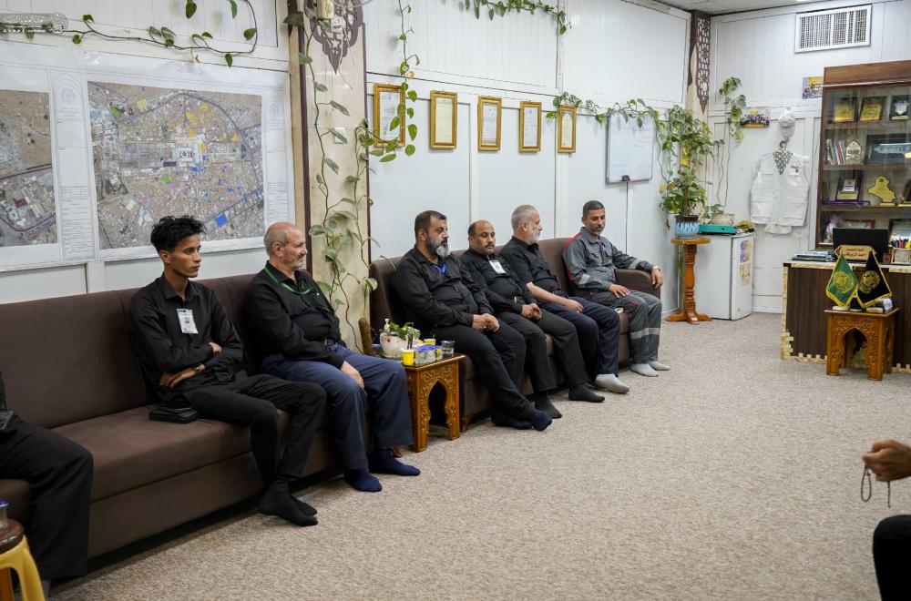 العتبة العلوية المقدسة تحتفي بممثلي الهيئات المتشرفة بخدمة الزائرين خلال مناسبتي الأربعين و رحيل النبي (ص)