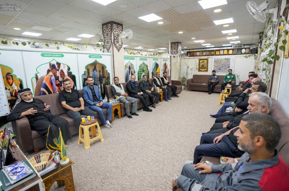 العتبة العلوية المقدسة تحتفي بممثلي الهيئات المتشرفة بخدمة الزائرين خلال مناسبتي الأربعين و رحيل النبي (ص)