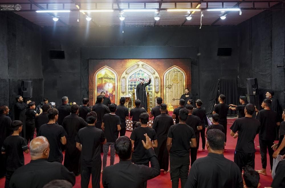 العتبة العلوية المقدسة تحيي مجالس الذكر النبوي والحسيني في أقضية ونواحي النجف الأشرف