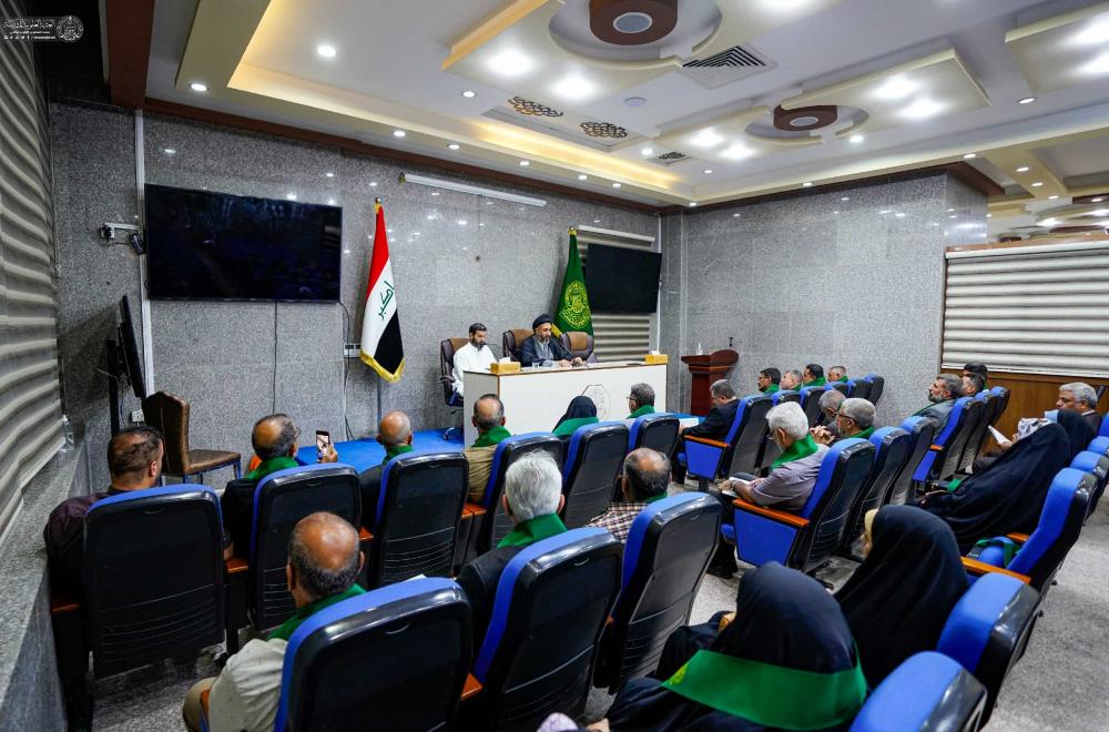 وفدٌ تربويٌ من العاصمة بغداد في ضيافة العتبة العلوية المقدسة