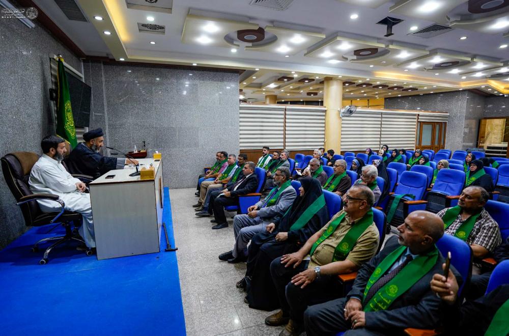 وفدٌ تربويٌ من العاصمة بغداد في ضيافة العتبة العلوية المقدسة