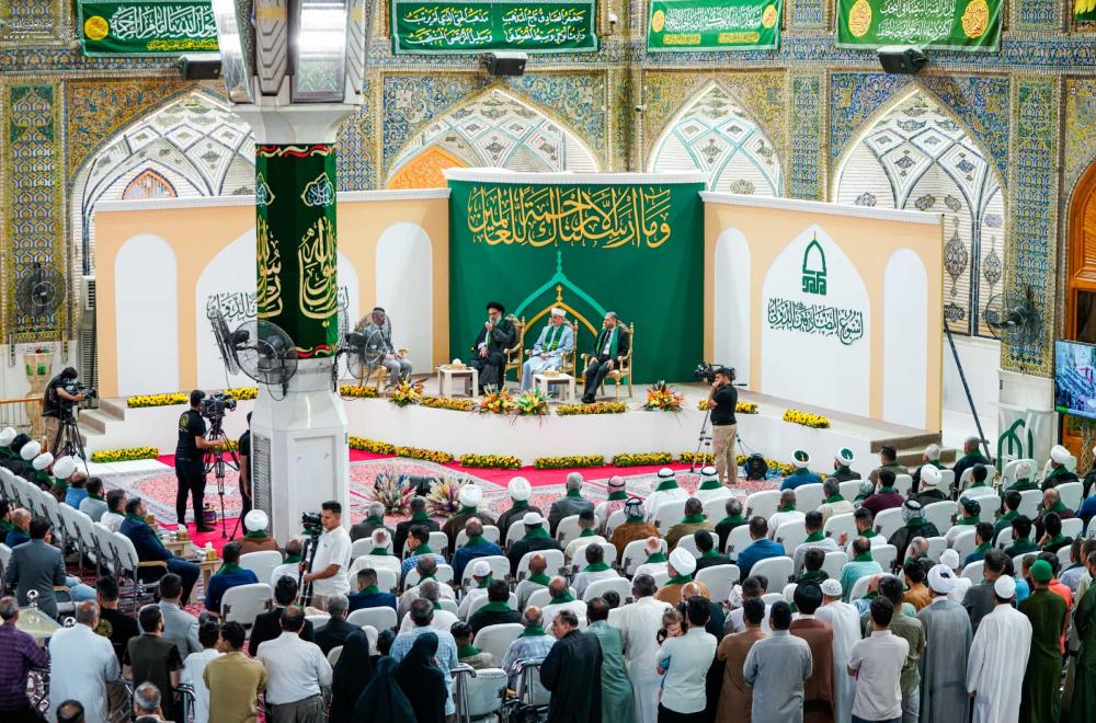 ضمن فعاليات أسبوع الصادقين الدولي..العتبة العلوية المقدسة تقيم ملتقى الإمام الصادق (ع) الحواري