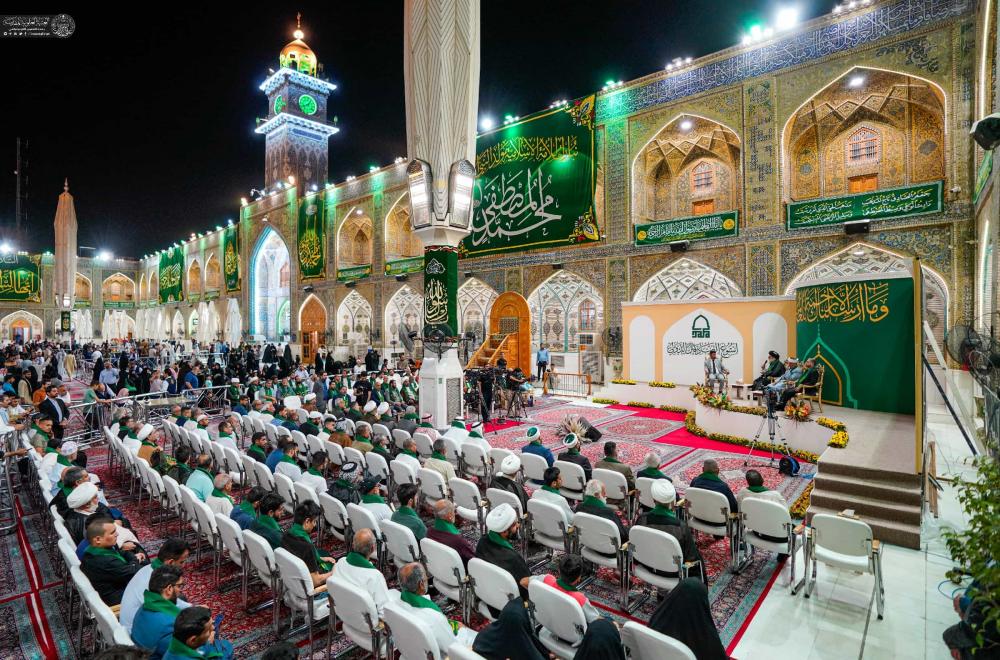 ضمن فعاليات أسبوع الصادقين الدولي..العتبة العلوية المقدسة تقيم ملتقى الإمام الصادق (ع) الحواري