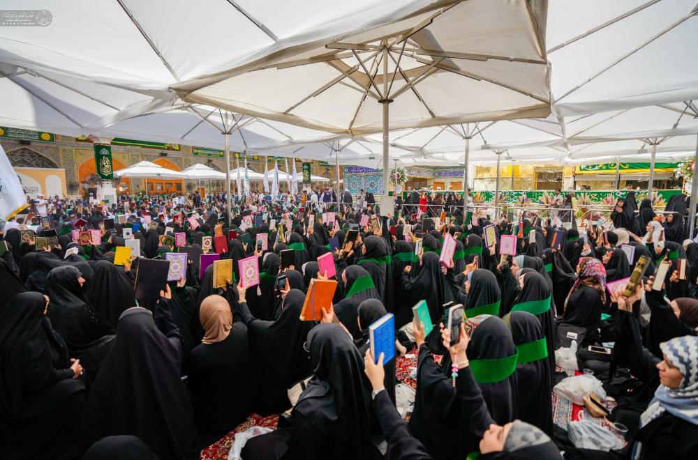 العتبة العلوية المقدسة ترعى مسيرة ولائية لإحياء مناسبة مولد الرسول الأكرم (ص) وحفيده الإمام الصادق (ع) 