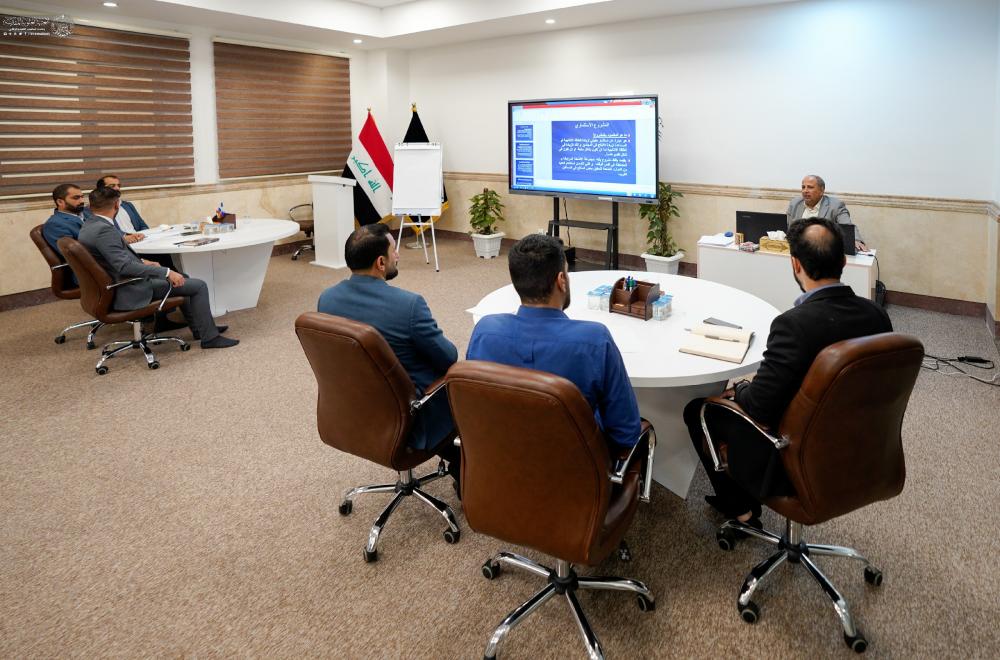 العتبة العلوية المقدسة تُقيم دورة في إعداد دراسات الجدوى الاقتصادية لخدم العتبة المقدسة