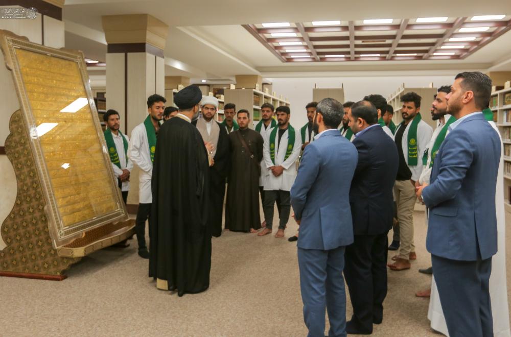 العتبة العلوية المقدسة تستقطب نخبة من الكوادر الصحية من محافظة المثنى 