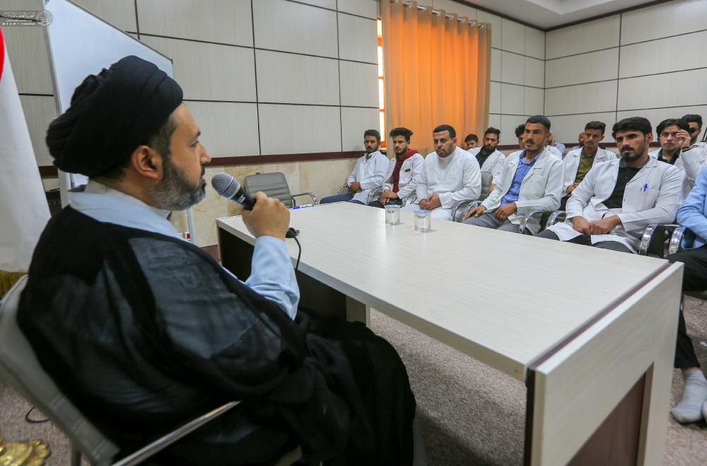 العتبة العلوية المقدسة تستقطب نخبة من الكوادر الصحية من محافظة المثنى 