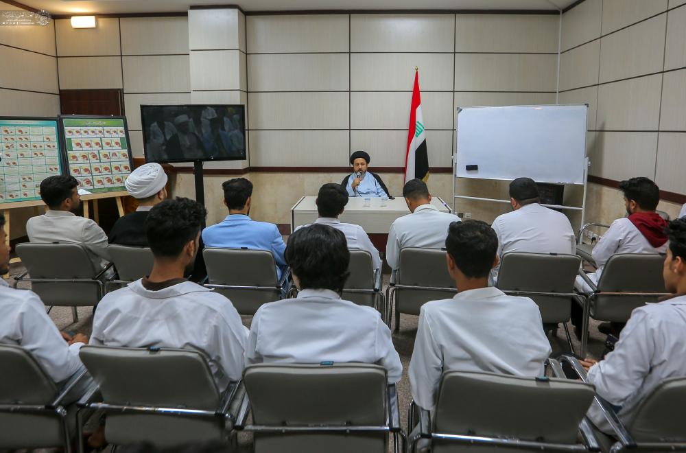العتبة العلوية المقدسة تستقطب نخبة من الكوادر الصحية من محافظة المثنى 