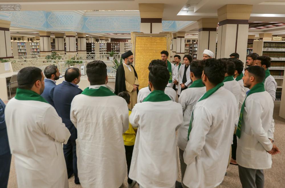 العتبة العلوية المقدسة تستقطب نخبة من الكوادر الصحية من محافظة المثنى 