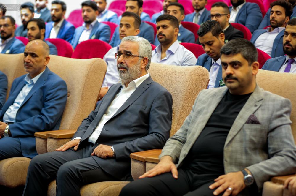 بحضور الأمين العام للعتبة العلوية المقدسة.. انطلاق مشروع النخبة العلوية بمرحلته الثالثة  