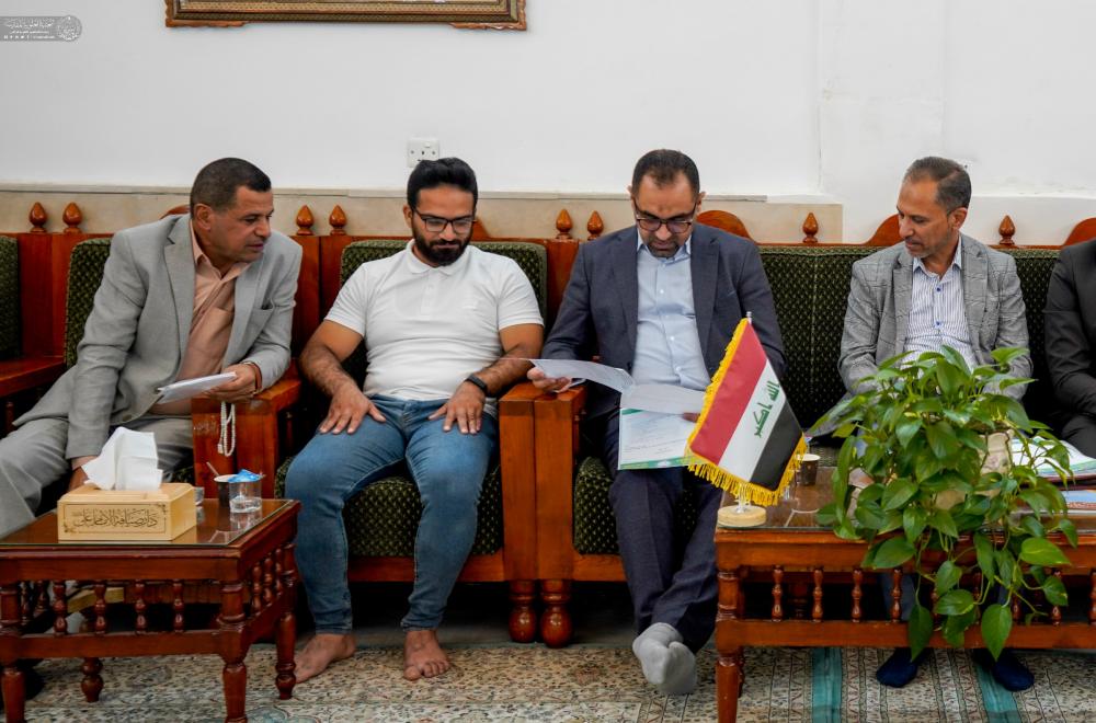 العتبة العلوية المقدسة تُقدِّم دعمها للمواهب الرياضية من أصحاب الهِمَم العالية 