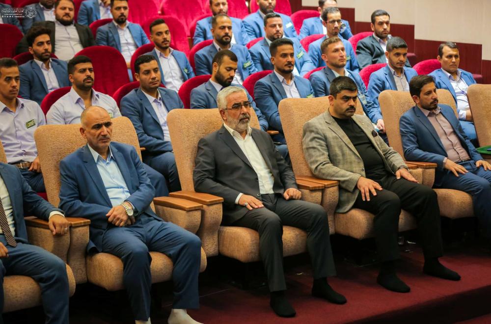 بحضور الأمين العام للعتبة العلوية المقدسة.. انطلاق مشروع النخبة العلوية بمرحلته الثالثة  