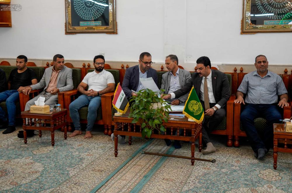 العتبة العلوية المقدسة تُقدِّم دعمها للمواهب الرياضية من أصحاب الهِمَم العالية 