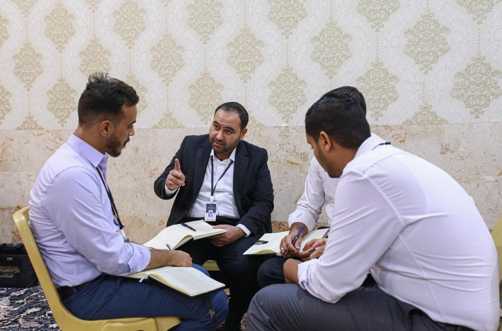 ضمن برنامج النخبة العلوية بنسخته الثانية.. انطلاق فعاليات المُخيَّم الكشفي لخدم العتبة العلوية المقدسة