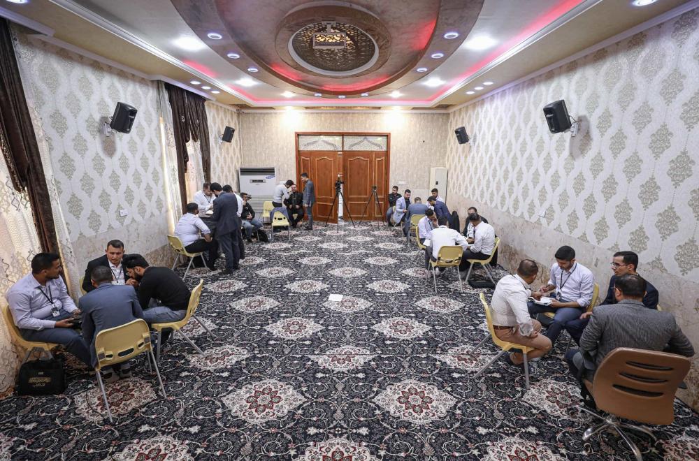 ضمن برنامج النخبة العلوية بنسخته الثانية.. انطلاق فعاليات المُخيَّم الكشفي لخدم العتبة العلوية المقدسة