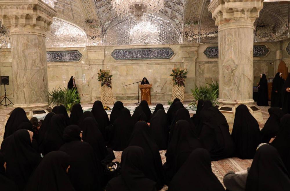 دار القرآن الكريم النسوية في العتبة العلوية المقدسة تُحيي ذكرى ولادة السيدة زينب (عليها السلام) 