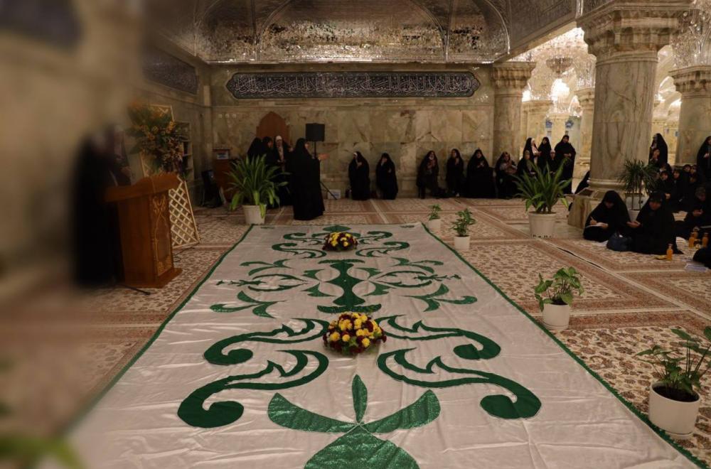 دار القرآن الكريم النسوية في العتبة العلوية المقدسة تُحيي ذكرى ولادة السيدة زينب (عليها السلام) 