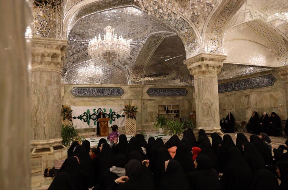 دار القرآن الكريم النسوية في العتبة العلوية المقدسة تُحيي ذكرى ولادة السيدة زينب (عليها السلام) 