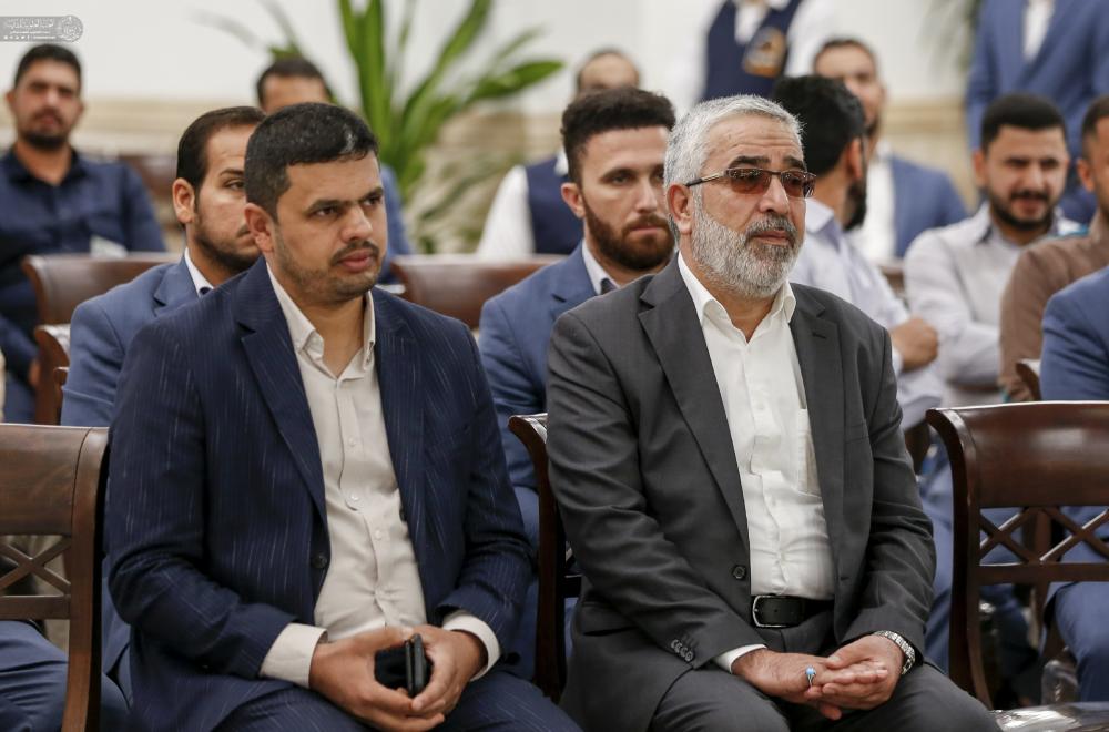 في احتفالية بهيجة .. العتبة العلوية المقدسة تُحيي ذكرى الولادة الميمونة للعقيلة زينب (عليها السلام)