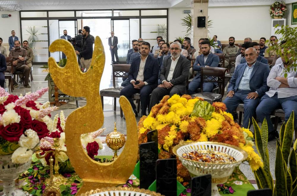 في احتفالية بهيجة .. العتبة العلوية المقدسة تُحيي ذكرى الولادة الميمونة للعقيلة زينب (عليها السلام)