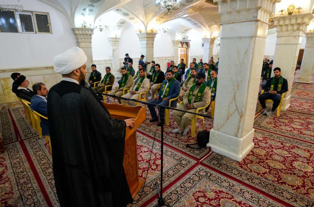 قسم الشؤون الدينية في العتبة العلوية المقدسة يختتم دورة (الرسول الأعظم) التثقيفية لخدم الحرم المُطهَّر